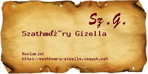 Szathmáry Gizella névjegykártya